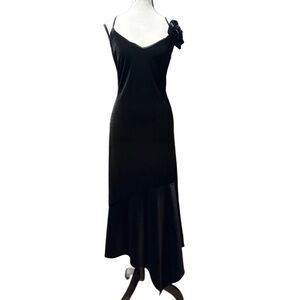Steve Madden Elegant Black High Low Dress